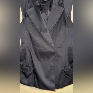 Grace Elements Black Tailored Vest